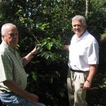 Dan with Price Peterson, La Esmeralda Coffee Company